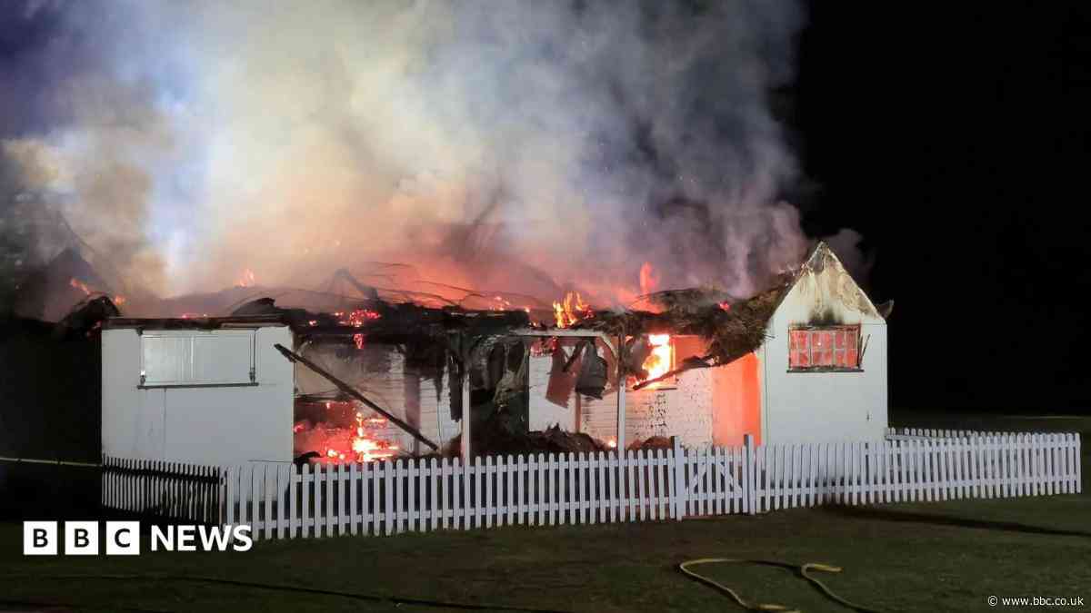 Cricket club hopes to rebuild pavilion after fire