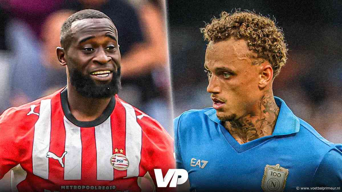 Noa Lang meldt zich direct onder post van Geertruida na zege van PSV op Ajax