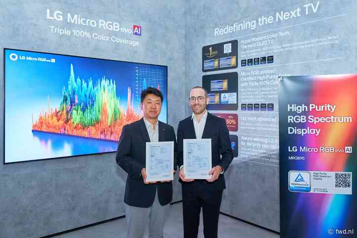 LG toont Micro RGB evo op IFA