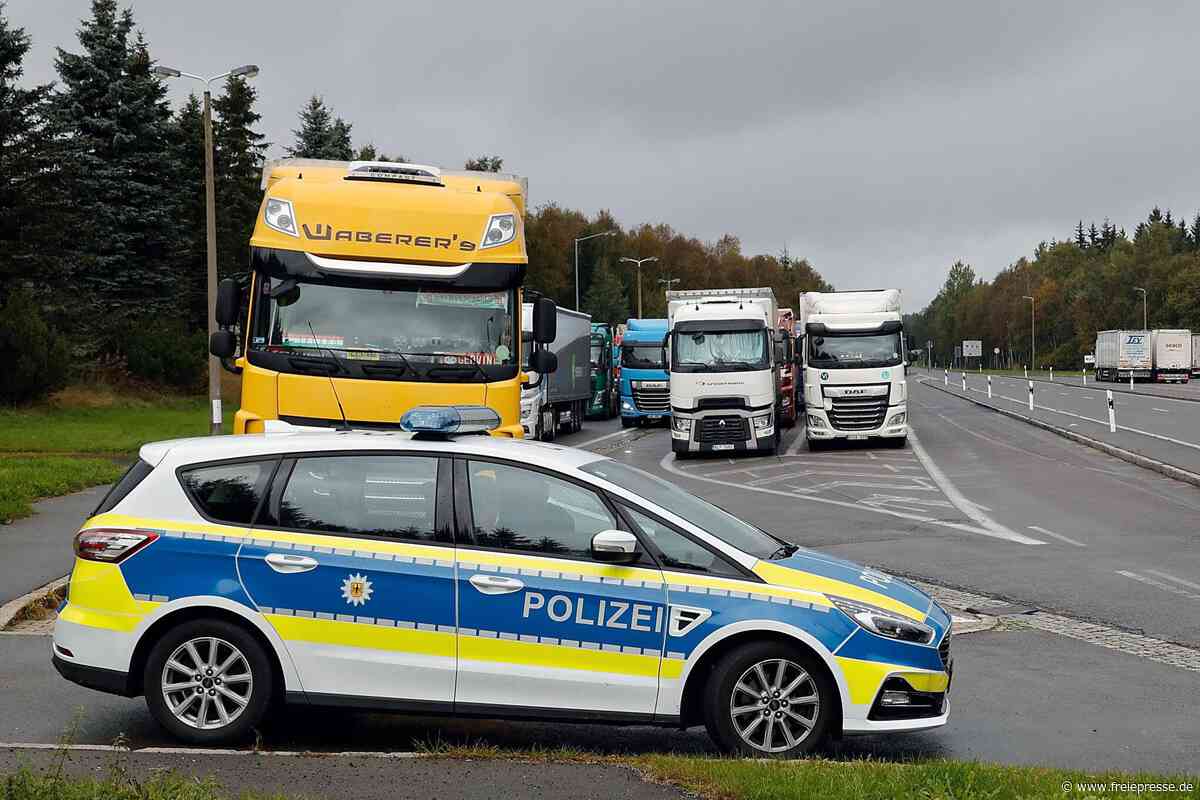 Reitzenhain: Gesuchte Männer bei Grenzkontrollen gestoppt
