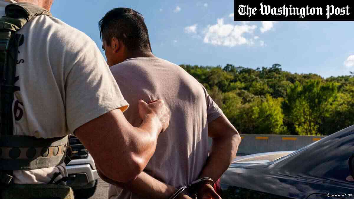 Einwanderer in Handschellen am Straßenrand: So laufen Trumps Abschiebe-Razzien in Oklahoma ab