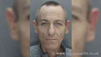 His girlfriend said she fell downstairs but police found him cleaning pool of blood