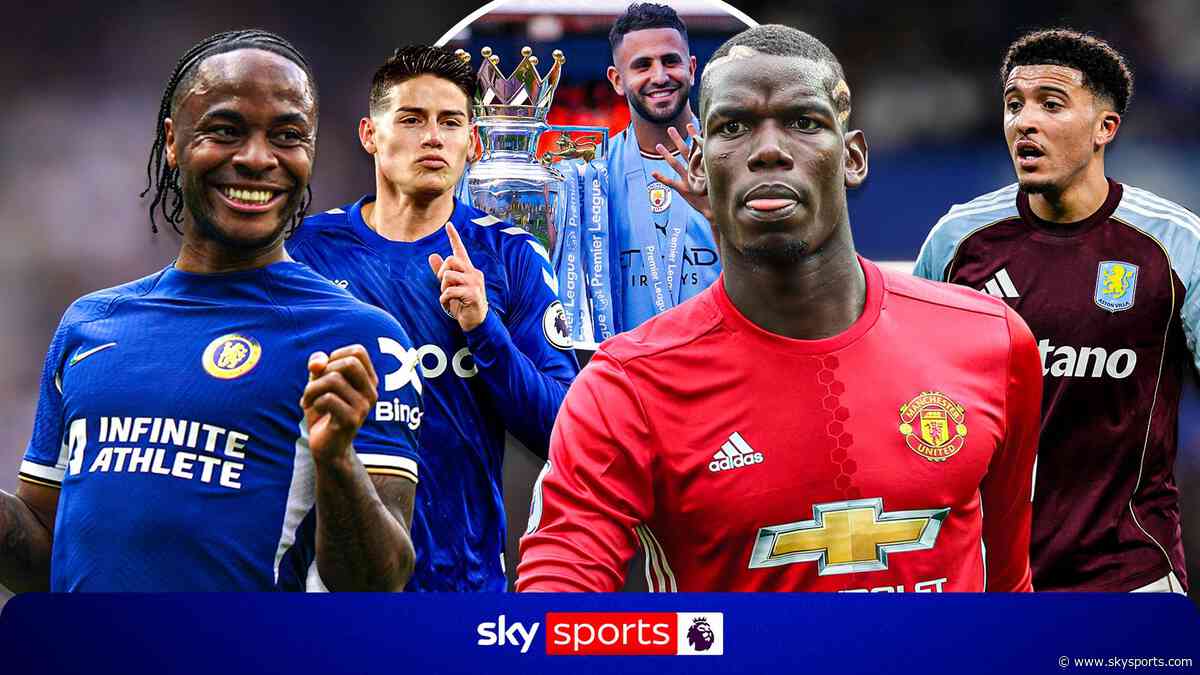 The BEST free agents on the market! | Sterling, Pogba and more!