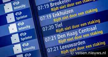 Woensdag hele dag geen NS-treinen door landelijke ov-staking; Schiphol beperkt bereikbaar