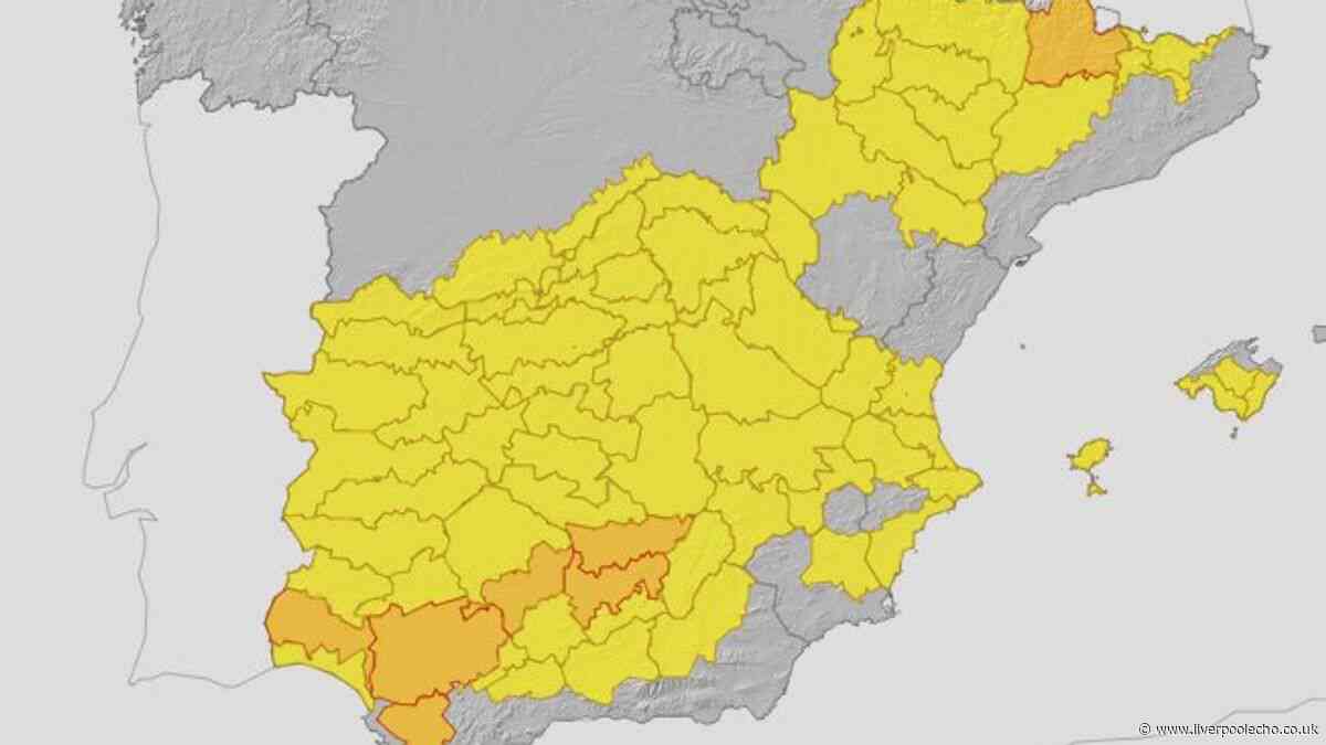 Extreme heat warning issued for Spain in 40C weather alert