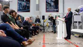 Chancellor ‘pleased’ to be in Coventry as he says economy ‘turning corner’ in first major speech