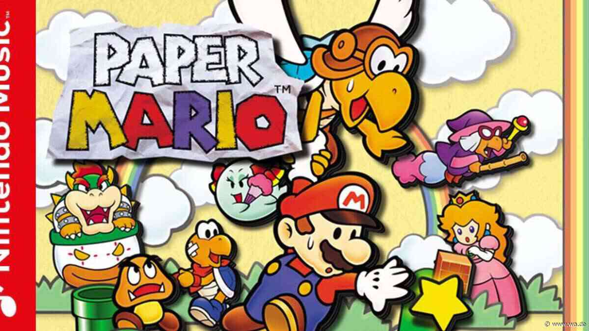 Nintendo Music: Tracks aus Paper Mario hinzugefügt