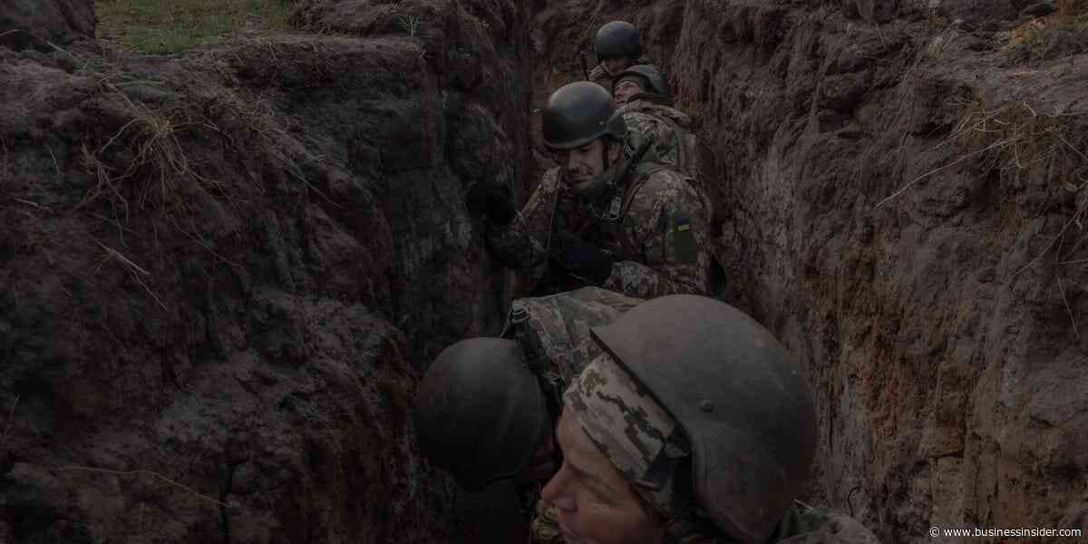 Ukraine's front lines are so dangerous that troops take casualties just moving in and out of their own trenches