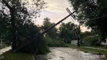 Some Winnipeg power outages caused by Sunday night storm could stretch into Tuesday