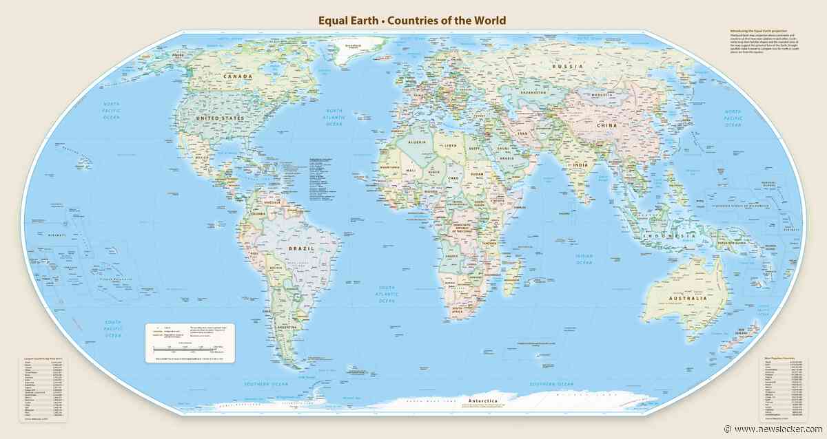 VN zet streep door omstreden wereldkaart: Afrika eindelijk op ware grootte
