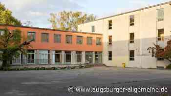 Die Augsburger Schule mit der schlechtesten Bausubstanz: Wie Container die Not lindern sollen