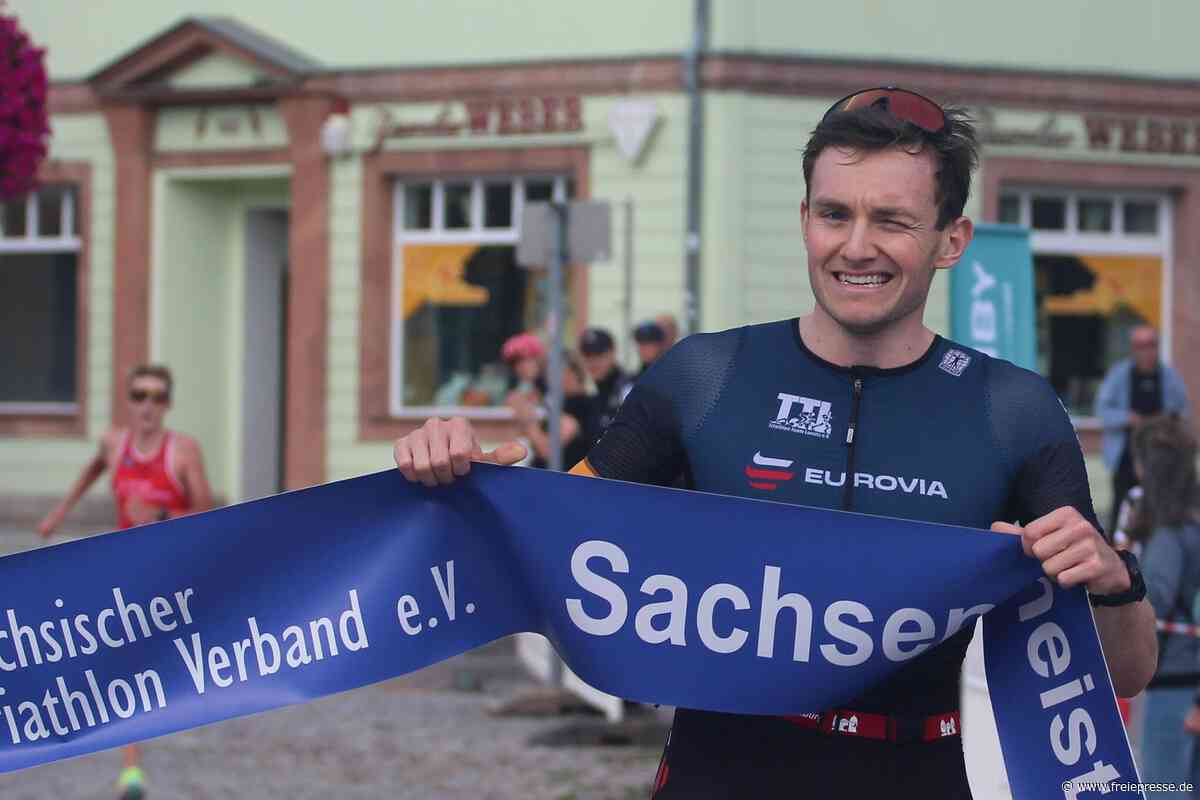 Trotz Ergebnis-Wirrwarr: Sieger des Rochlitzer Bergtriathlon lobt „Top-Bedingungen“