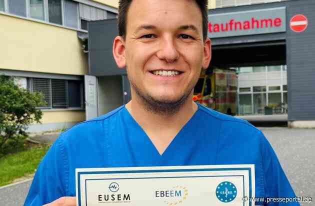 Europäischer Facharzt für Notfallmedizin: Dr. Dominik Treffer setzt zusätzliches Zeichen für klinische Notfallmedizin