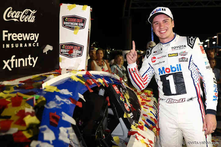Christopher Bell discusses winning his first career Southern 500