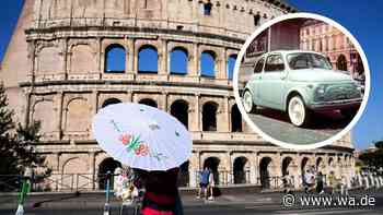 Fiat 500 gegen Taxis: Illegaler Touristen-Boom mit Oldtimern sorgt in Rom für Aufruhr