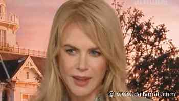 Nicole Kidman shares how battling a childhood stutter has impacted her acting career as she says: 'I'd try to speak and it wouldn't come out'