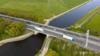 A28 over brug bij Nijkerk 'uit voorzorg' zeker 48 uur dicht in beide richtingen