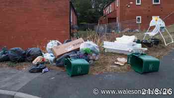 Piles of rubbish keep piling up in the same Aberdare streets as authorities take action