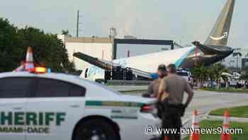 Federal investigators probe Amazon cargo jet’s fiery runway crash that killed 5 in Miami