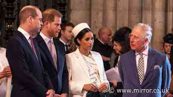 King Charles makes clear Prince Harry and Meghan are not working royals despite UK return