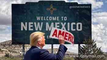 New Mexico erupts at Trump's plan to rename state 'New America' with Spanish insult and 'coloring book' jab