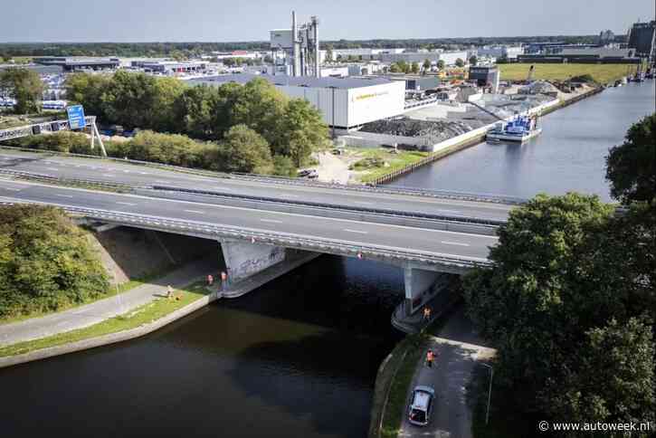 Hardenbergerbrug (A28) bij Nijkerk nog zeker 48 uur dicht
