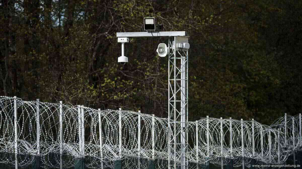 Finnland stellt Zaun an der russischen Grenze fertig