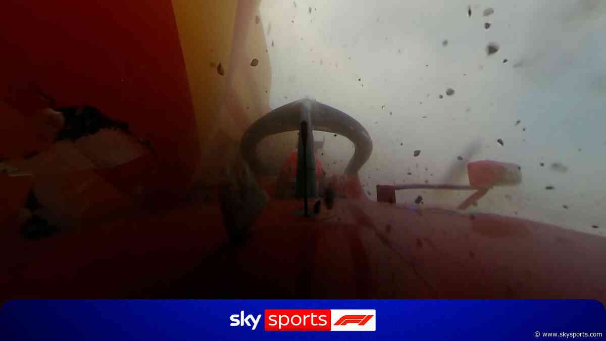 UNSEEN ANGLES! | 360 onboards of Leclerc's crash at Italian Grand Prix!