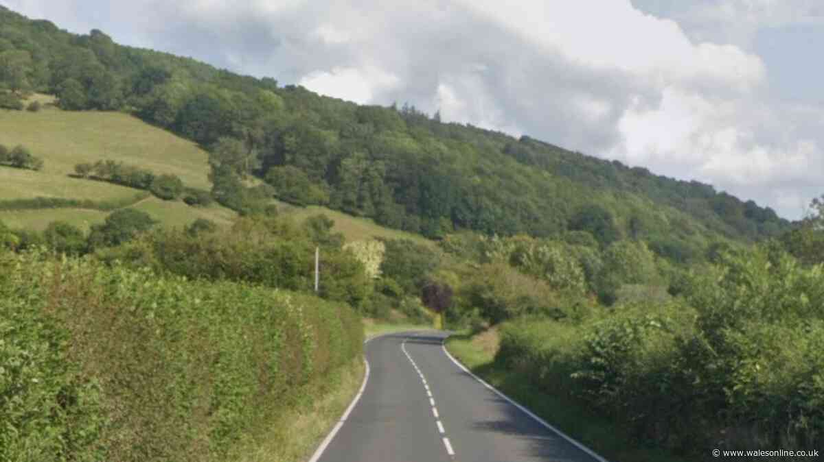 Man dies in A40 crash near Brecon