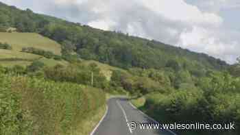 Man dies in A40 crash near Brecon