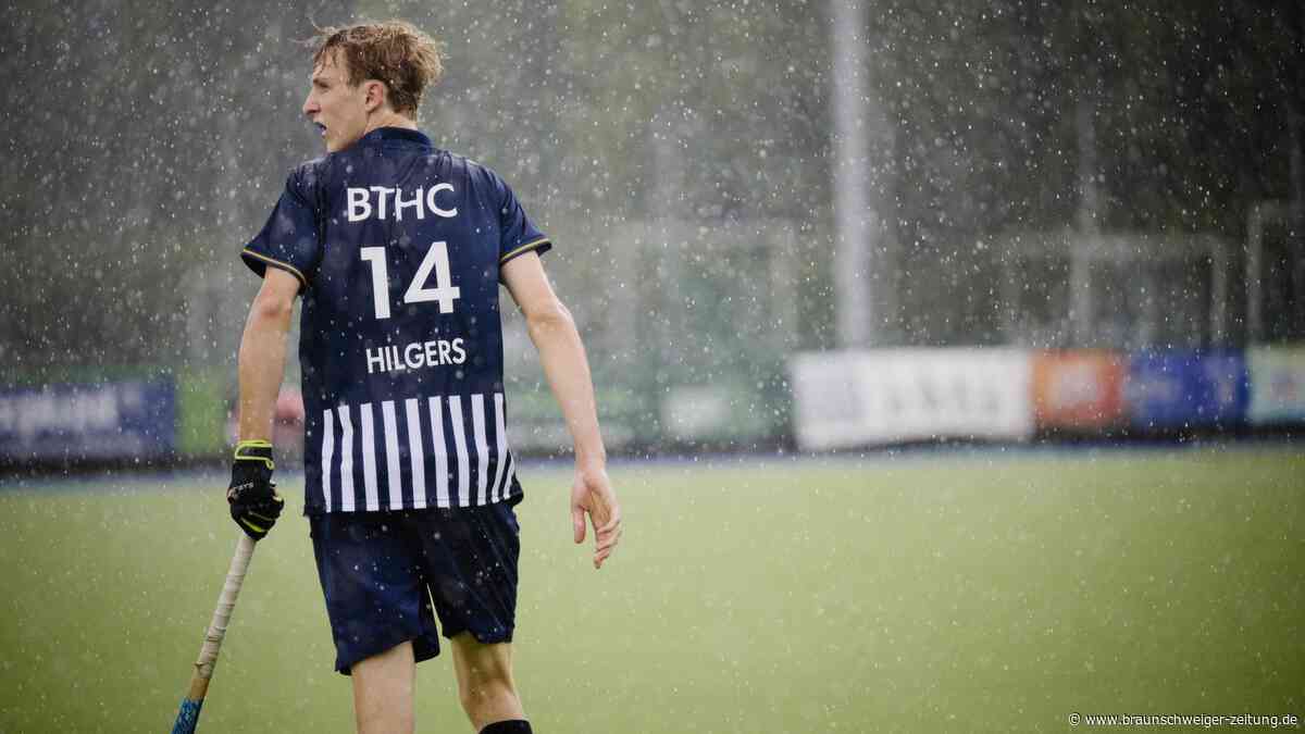 Regenschlacht in Braunschweig: 18-Jähriger entscheidet Hockey-Auftaktspiel
