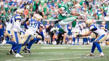Roughriders best Blue Bombers 32-26 in OT thriller