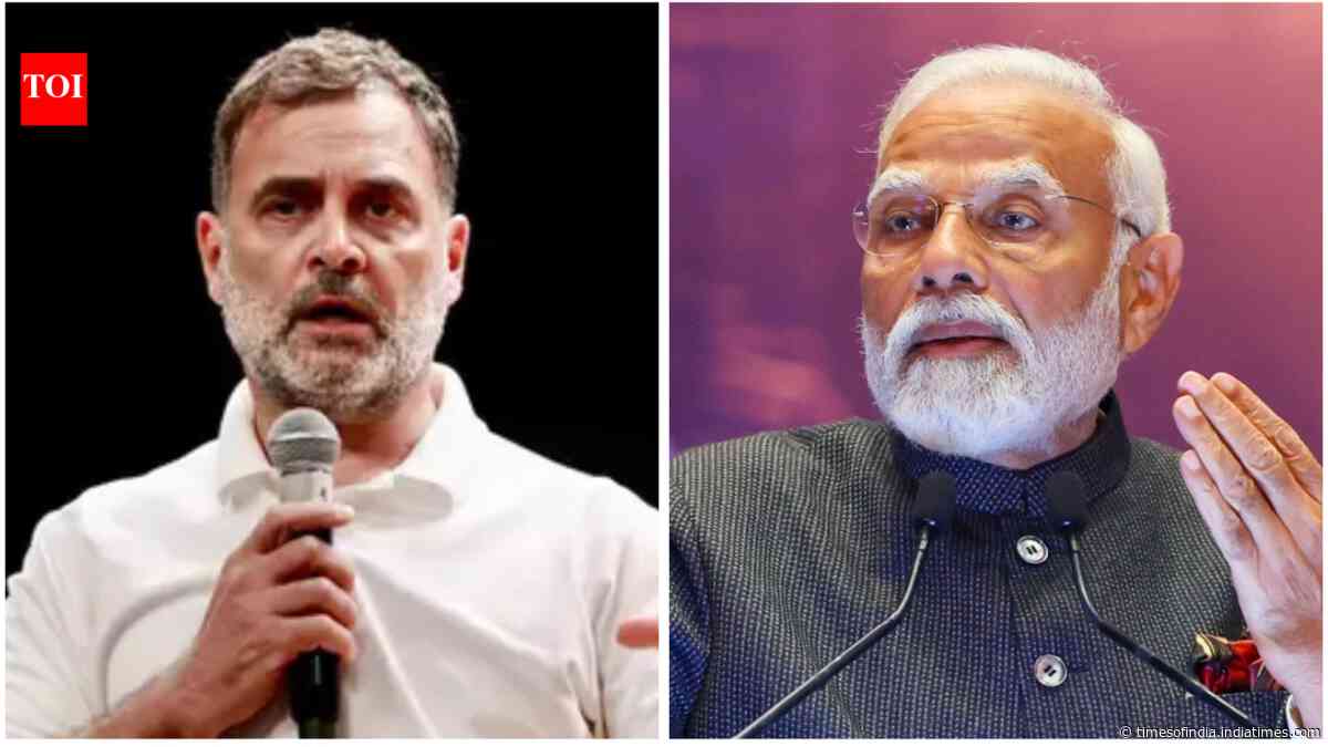 ‘Insulting label’: Rahul Gandhi responds to ‘Dimagi Naxal’ attack, accuses PM Modi of ‘silencing and shaming’ critics