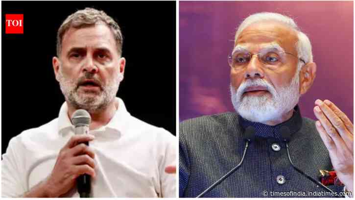 ‘Insulting label’: Rahul Gandhi responds to ‘Dimagi Naxal’ attack, accuses PM Modi of ‘silencing and shaming’ critics