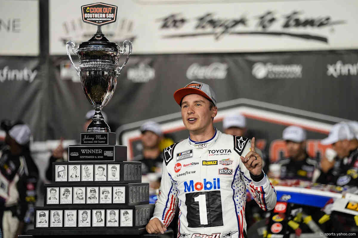 Chase Lookahead: JGR shows power with Bell winning Southern 500 in postseason's opening Chase race