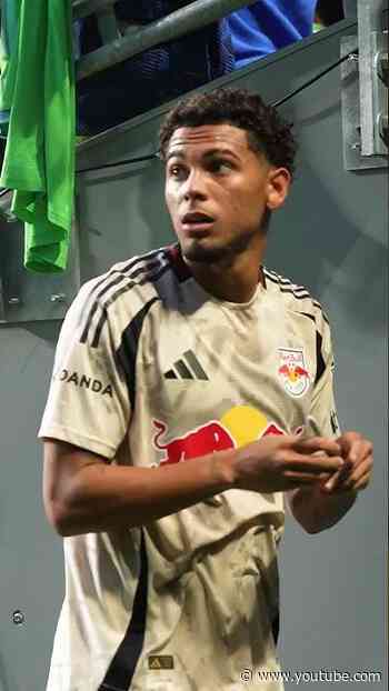 First day on the job 😎 #rbny #footballshorts #soccershorts #davidruiz #firstday