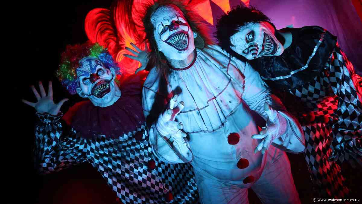 Terrifying Halloween event with zombies, horror clowns and jump scares coming to haunted Welsh castle