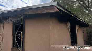 One person hospitalized after housefire in southeast Albuquerque