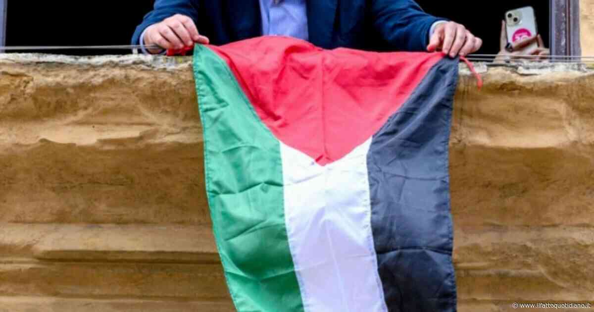 “La Palestina esiste nella vita ed esiste nella morte”, la bandiera sbarca a Venezia grazie alla Global Sumud Italia