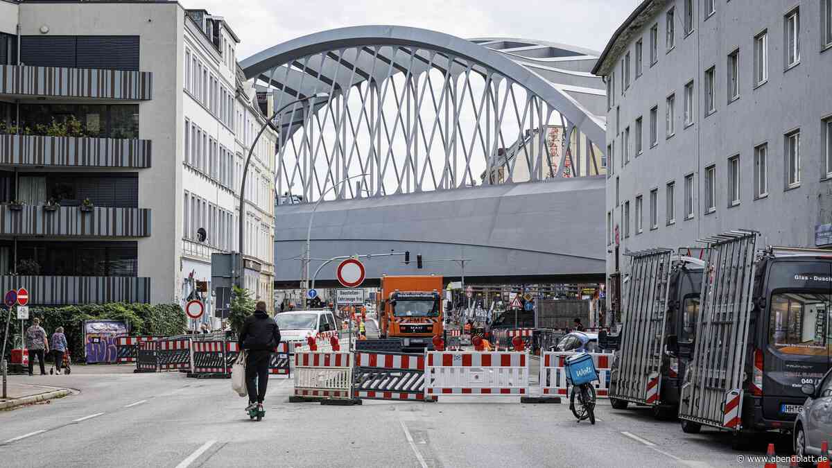 Neue Sternbrücke in Altona hat bereits ihre ersten Kritzeleien – Bahn reagiert