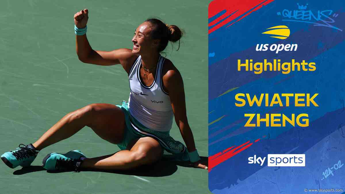 Zheng fights back from 0-5 down to stun Swiatek in straight sets!