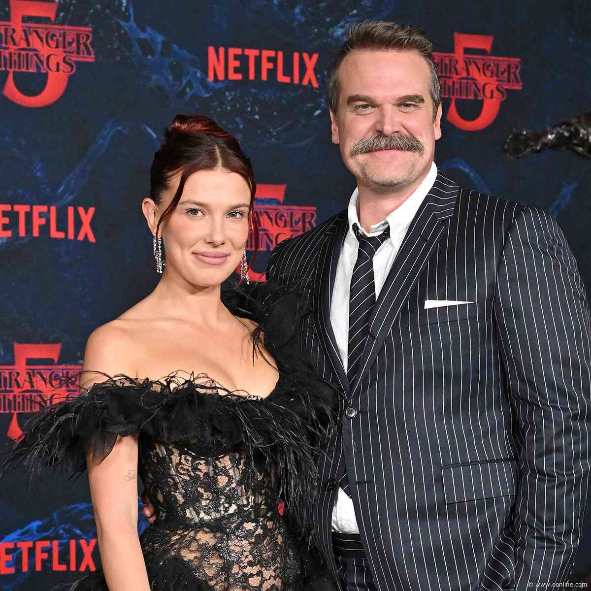 David Harbour Details Working With Millie Bobby Brown Again