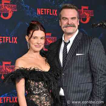 David Harbour Details Working With Millie Bobby Brown Again