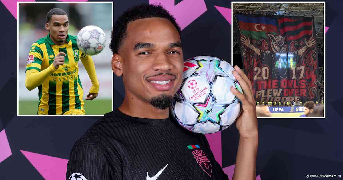 Van de KKD naar de Champions League: Xander Severina (25) maakt droom waar met piepjonge club uit Azerbeidzjan