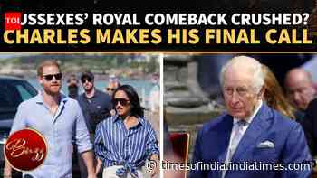 Harry &amp; Meghan’s Royal Comeback DREAM SHATTERED as King Charles Draws the Line