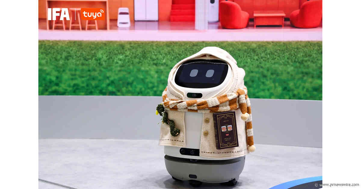 Tuya Smart stellt auf der IFA 2026 Doova vor, einen KI-Begleitroboter für zu Hause, um selbstständig lebende Senioren zu unterstützen