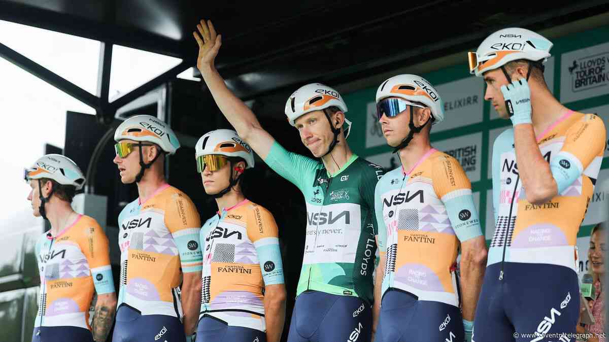 Coventry cyclist Jake Stewart relishing home roads at Tour of Britain