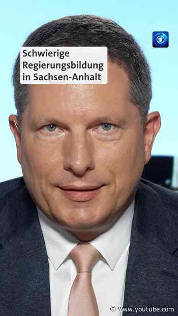 Rechtsexperte zur Regierungsbildung in Sachsen-Anhalt #Nachrichten #news #tagesschau #sachsenanhalt