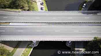 Zand en grind weggespoeld bij brug A28, veiligheid niet gegarandeerd