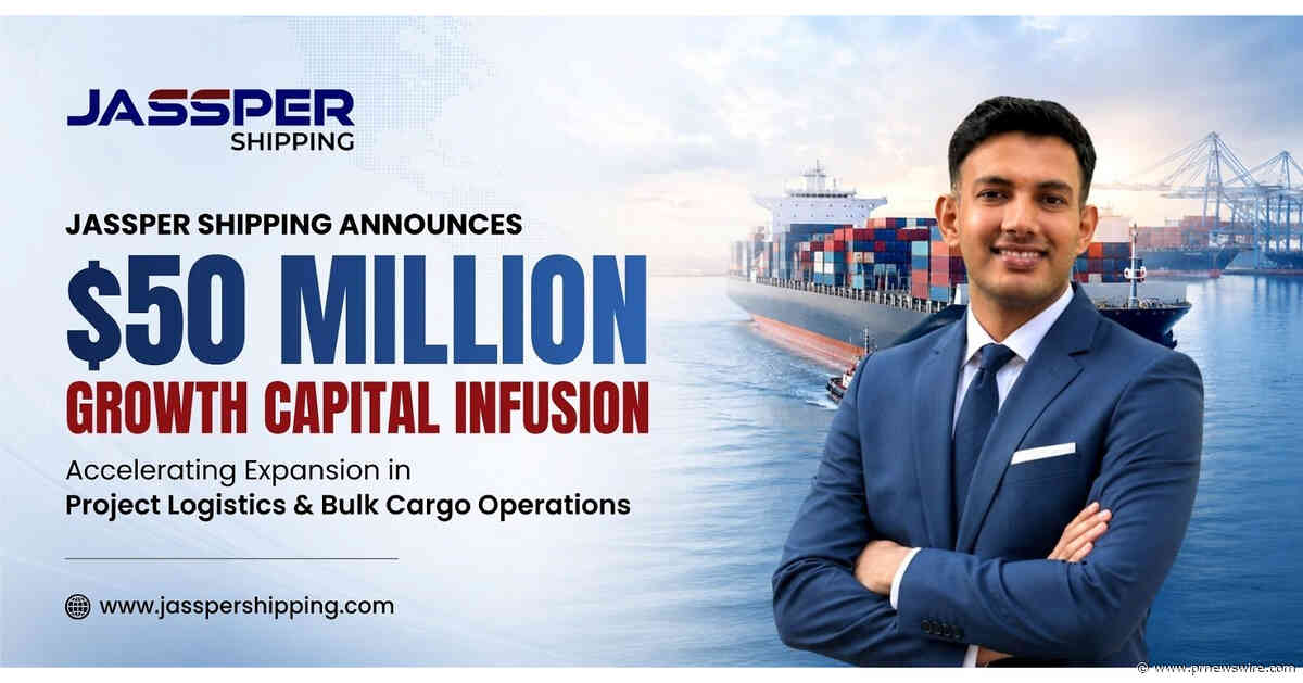 Jassper Shipping to Invest US$50M, Puts India at Center of Global Push